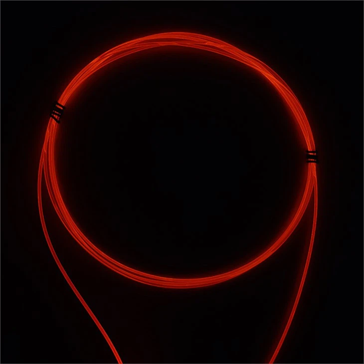 polymer MMA side glow fiber optic 100meters per roll for lighting decoration (5)